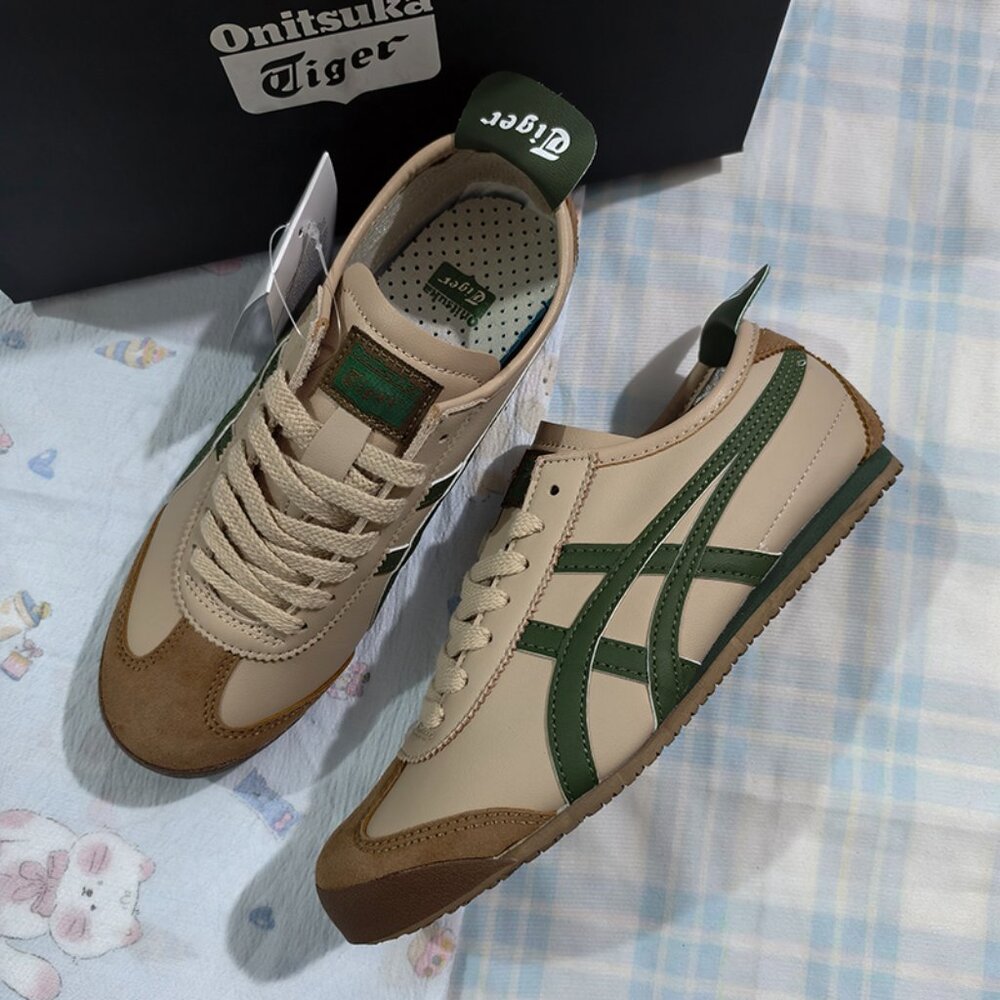 Onitsuka Tiger Khaki Green Sneakers